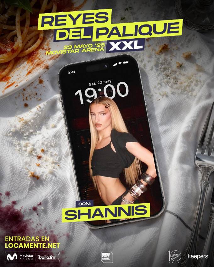 Shannis — invitada a Reyes del Palique XXL